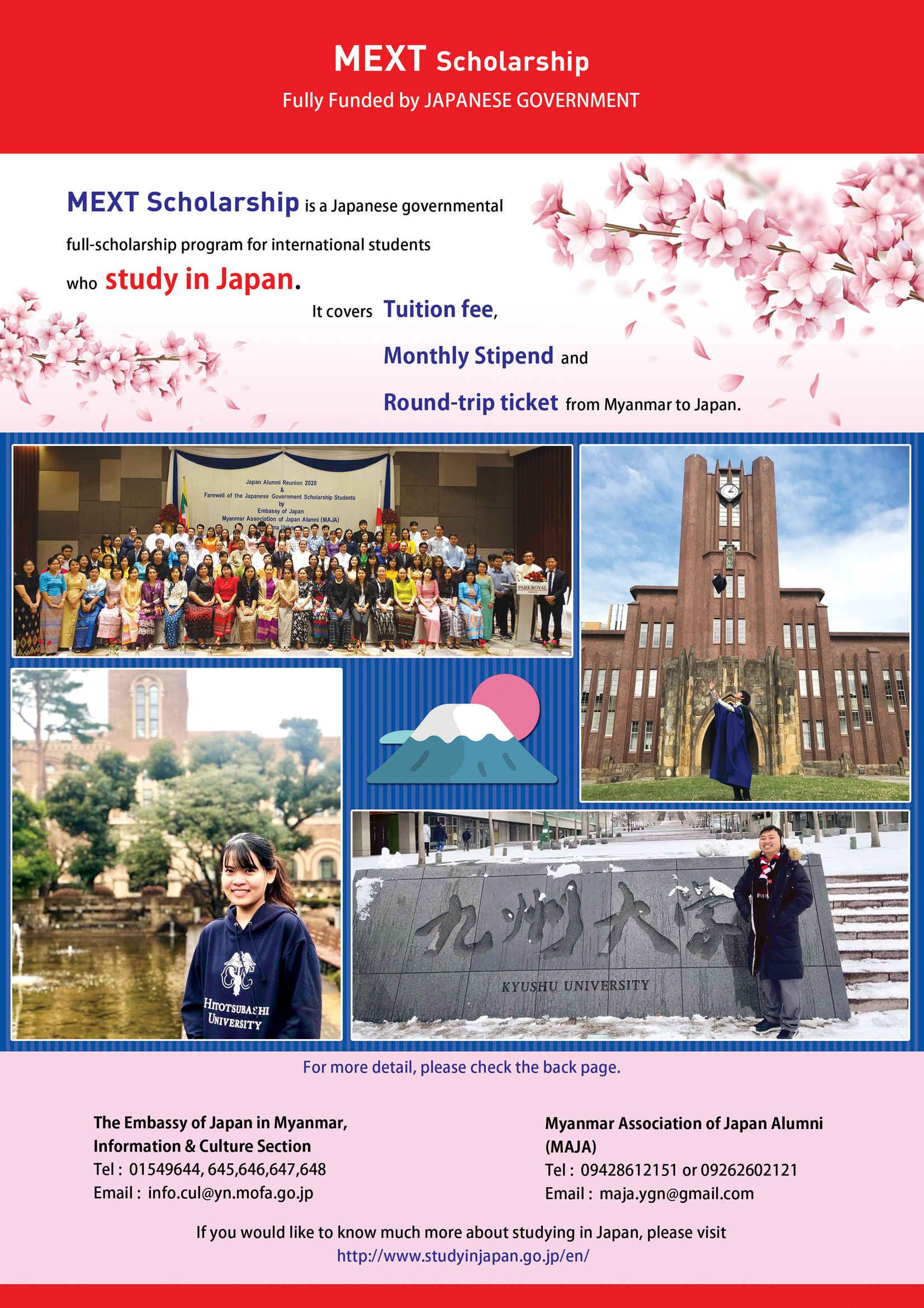 Prepare for the MEXT Japanese Government Fully Funded Scholarship