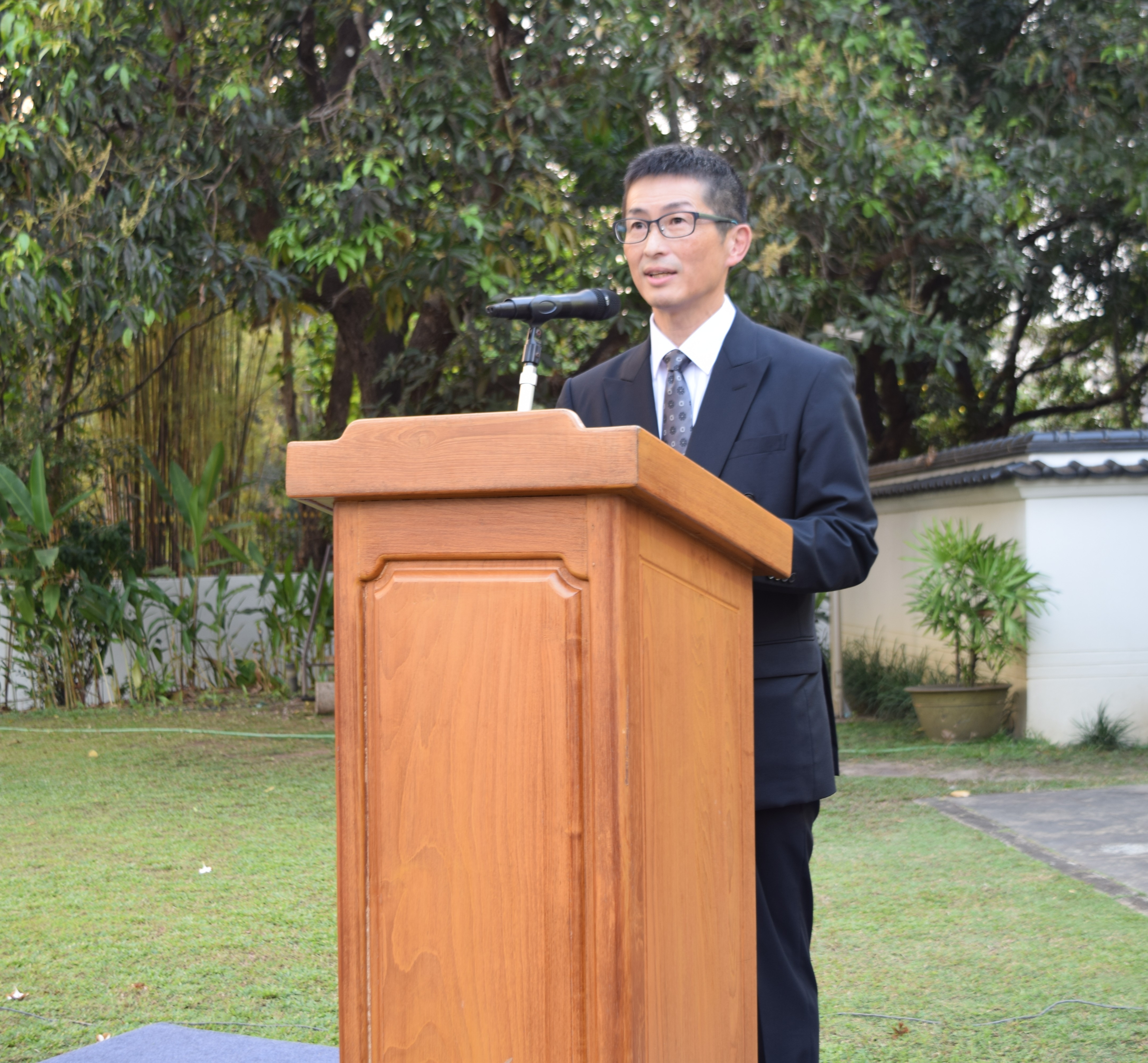 令和7年度天皇誕生日祝賀レセプションの開催 吉武大使のスピーチ
