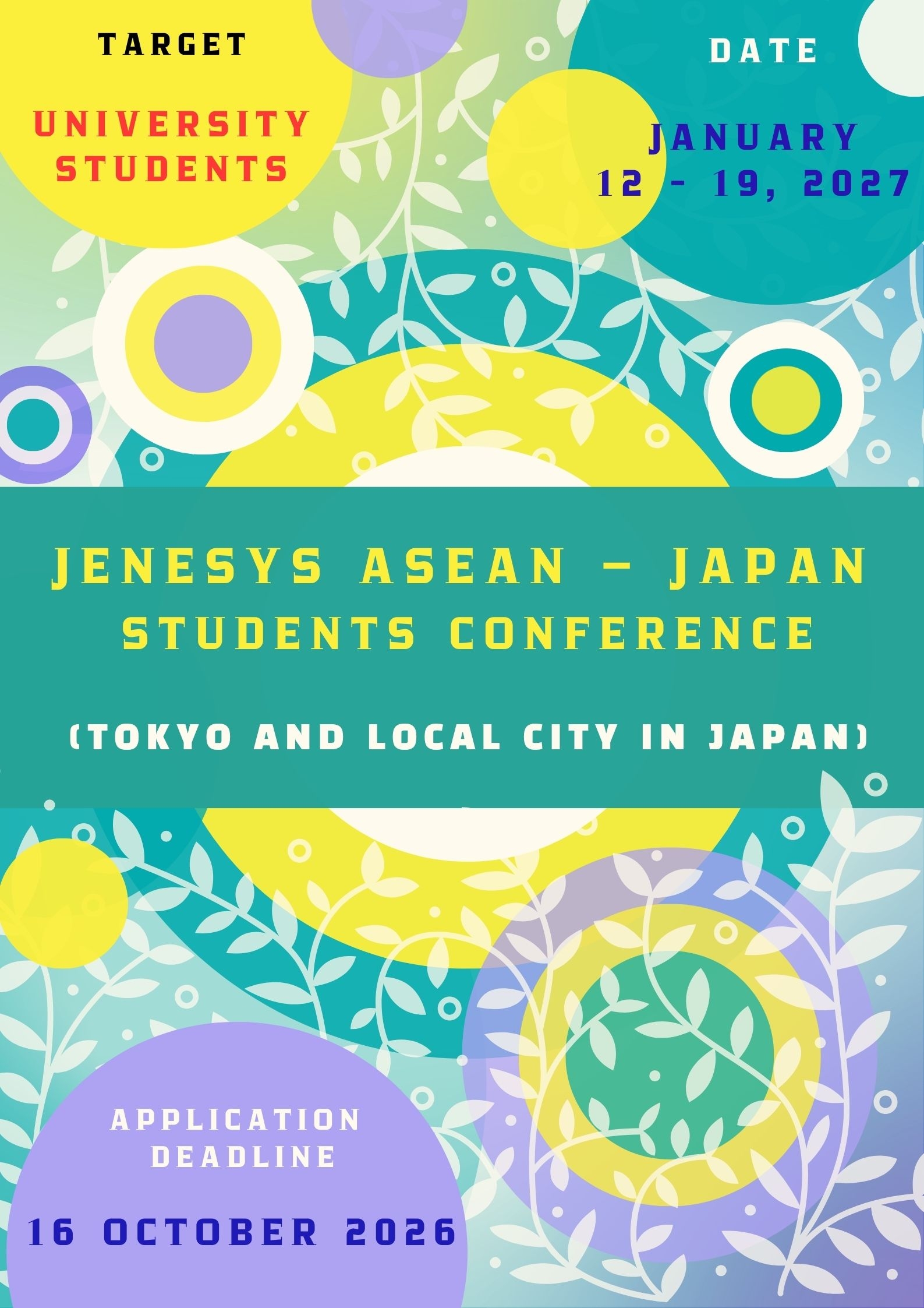  JENESYS “ASEAN-Japan Students Conference"